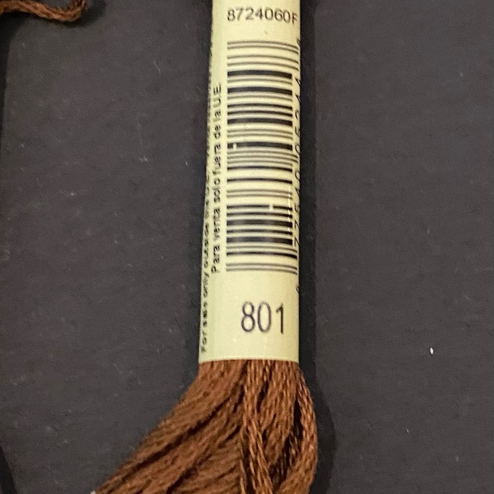 Brown Embroidery Floss Thread Skein - Multipurpose Crafting New - Picture 5 of 7